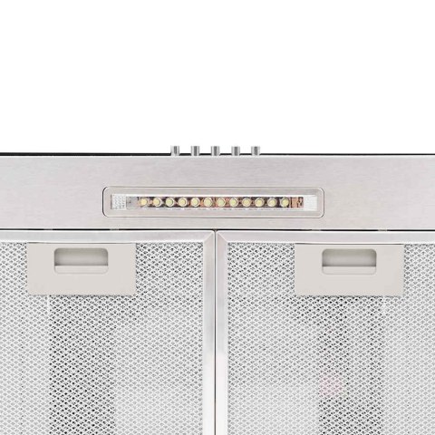 VidaXL Okap kuchenny LED, ścienny, stal nierdzewna, 90 cm, 756 m³/h
