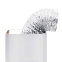 VidaXL Okap kuchenny LED, ścienny, stal nierdzewna, 90 cm, 756 m³/h