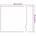 VidaXL Lustro samoprzylepne 90 x 200 cm 2 szt. srebrny PET