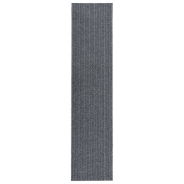 VidaXL Dywanik pochłaniający zabrudzenia, 100x450 cm, szary