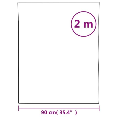 VidaXL Folie lustrzane, 2 szt., samoprzylepne, 90x200 cm, PET