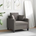 VidaXL Fotel, taupe, 60 cm, obity tkaniną