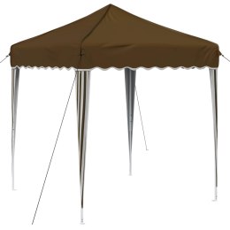 VidaXL Namiot imprezowy rozkładany 195 x 195 x 245 cm Ciemnoszary