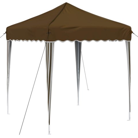 VidaXL Namiot imprezowy rozkładany 195 x 195 x 245 cm Ciemnoszary