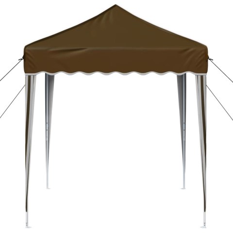 VidaXL Namiot imprezowy rozkładany 195 x 195 x 245 cm Ciemnoszary