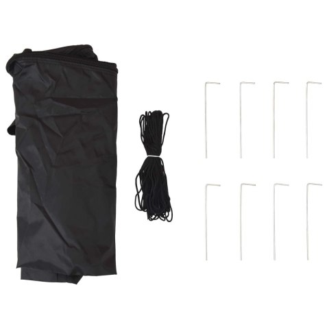VidaXL Namiot imprezowy rozkładany 195 x 195 x 245 cm Ciemnoszary