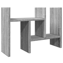 VidaXL Organizer na biurko, szary dąb sonoma, 34,5x15,5x35,5 cm