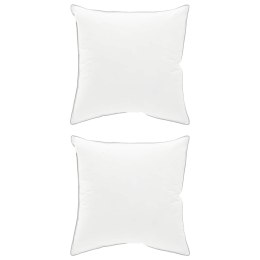 VidaXL Poduszka 2 szt. 50 x 50 cm Wełna australijska Biały