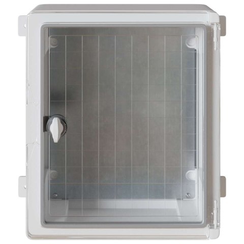 VidaXL Szafka sterownicza Szary 37 x 16,5 x 35 cm Plastik ABS