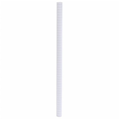 VidaXL Folia okienna, matowa, w paski, 45x500 cm, PVC