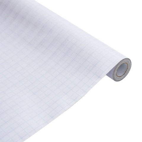 VidaXL Folia okienna, matowa, w paski, 45x500 cm, PVC