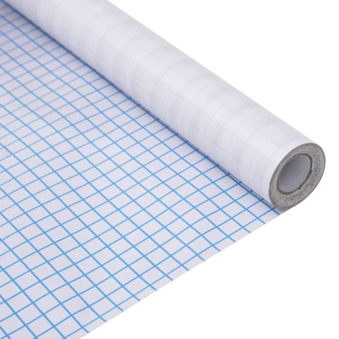 VidaXL Folia okienna, matowa, w paski, 45x500 cm, PVC