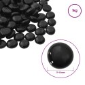 VidaXL Kleks szklany 17-19 mm Czarny Szkło