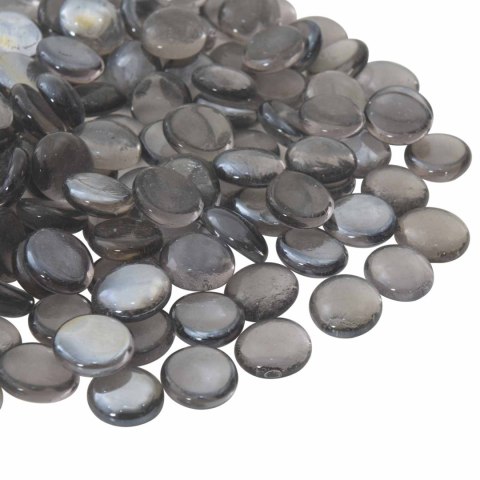 VidaXL Kleks szklany 17-19 mm Fioletowo-szary Szkło