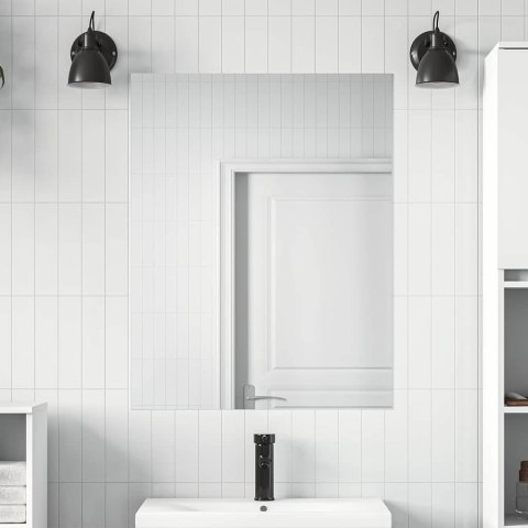 VidaXL Lustro samoprzylepne 45 x 100 cm 2 szt. srebrny PET