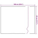 VidaXL Lustro samoprzylepne 45 x 100 cm 2 szt. srebrny PET
