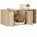 VidaXL Meble dla kota dąb Sonoma 100 x 49 x 45 cm Drewno inżynieryjne