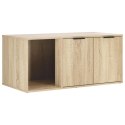 VidaXL Meble dla kota dąb Sonoma 100 x 49 x 45 cm Drewno inżynieryjne