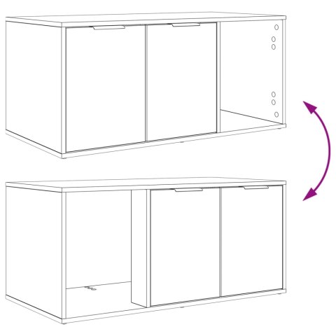 VidaXL Meble dla kota dąb Sonoma 100 x 49 x 45 cm Drewno inżynieryjne