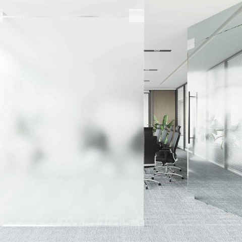 VidaXL Samoprzylepna Folia Okienna Biały matowy 60 x 1000 cm PVC