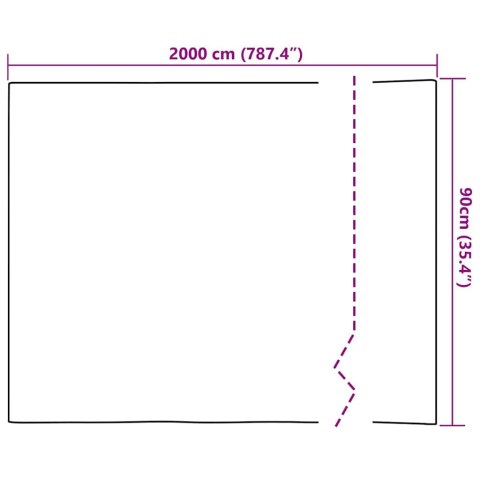 VidaXL Samoprzylepna Folia Okienna Biały matowy 90 x 2000 cm PVC