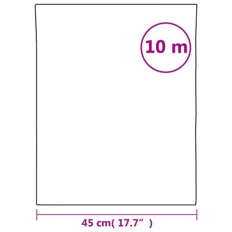 VidaXL Folia okienna, matowa, szara, 45x1000 cm, PVC