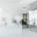 VidaXL Folia okienna, matowa, szara, PVC