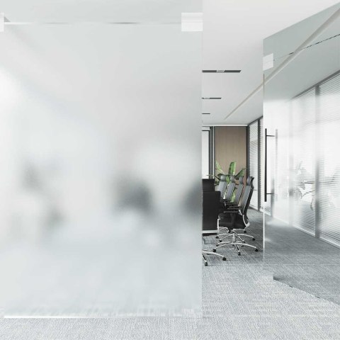 VidaXL Folia okienna, matowa, szara, PVC