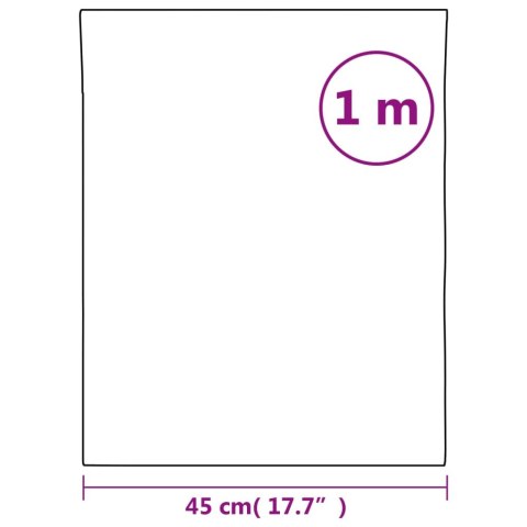VidaXL Folie lustrzane, 2 szt., samoprzylepne, 45x100 cm, PET