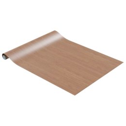 VidaXL Samoprzylepna okleina meblowa, jasny dąb, 500x90 cm, PVC