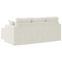 VidaXL Sofa Kremowy 178 x 134 x 80 cm Aksamit