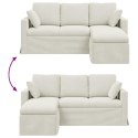 VidaXL Sofa Kremowy 178 x 134 x 80 cm Aksamit