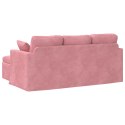 VidaXL Sofa Różowy 178 x 134 x 80 cm Aksamit