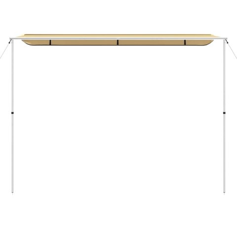 VidaXL Zadaszenie do kampera, 3,6 x 2 x 2,15 m, beżowe