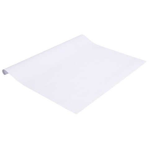 VidaXL Folia okienna, matowa, biała, 60x1000 cm, PVC