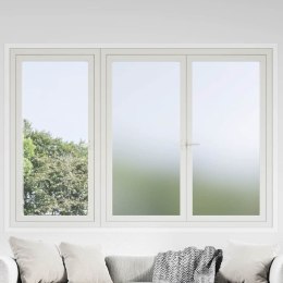 VidaXL Folia okienna, matowa, szara, PVC