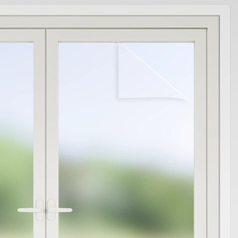 VidaXL Folia okienna, matowa, szara, PVC