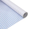 VidaXL Folia okienna, matowa, w paski, 60x500 cm, PVC