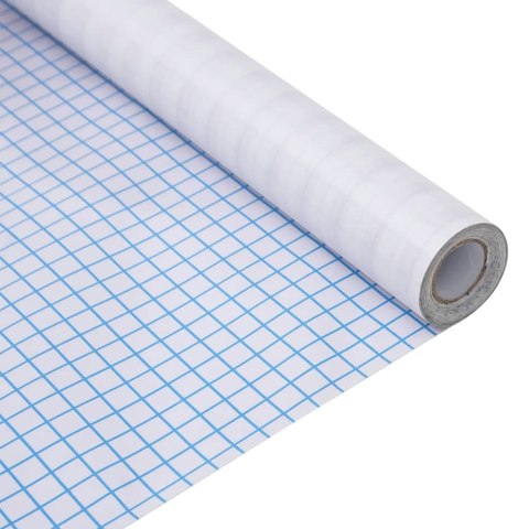 VidaXL Folia okienna, matowa, w paski, 60x500 cm, PVC