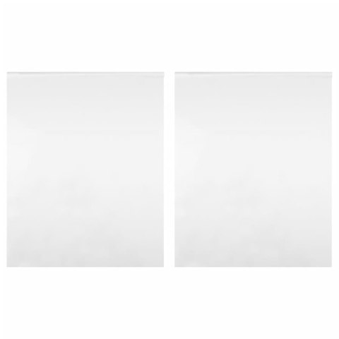 VidaXL Folie lustrzane, 2 szt., samoprzylepne, 45x150 cm, PET