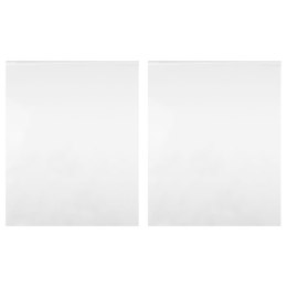 VidaXL Folie lustrzane, 2 szt., samoprzylepne, 60x100 cm, PET