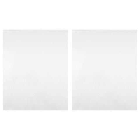VidaXL Folie lustrzane, 2 szt., samoprzylepne, 60x100 cm, PET