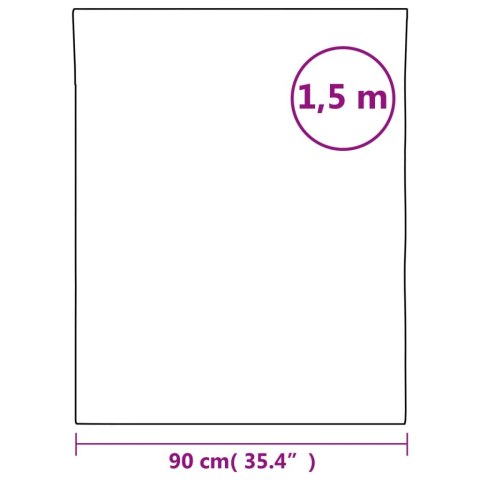 VidaXL Folie lustrzane, 2 szt., samoprzylepne, 90x150 cm, PET