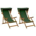 FOTEL OGRODOWY 2 PCS 3 POZYCJA LITE DREWNO EUKALIPTUSOWE