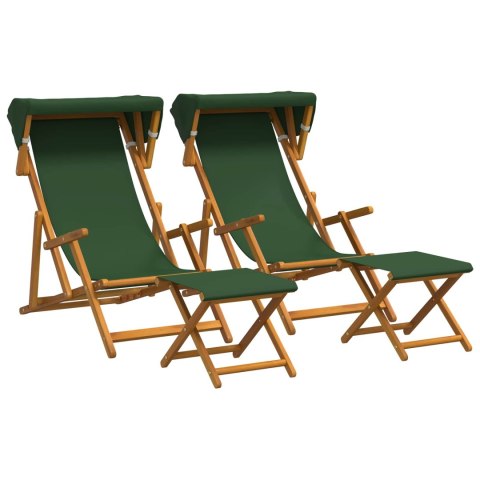 FOTEL OGRODOWY 4 PCS 3 POZYCJA LITE DREWNO EUKALIPTUSOWE