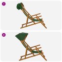 FOTEL OGRODOWY 4 PCS 3 POZYCJA LITE DREWNO EUKALIPTUSOWE
