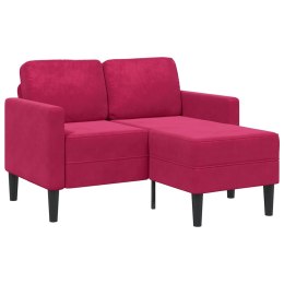 VidaXL Sofa 2-osobowa z szezlongiem w kształcie litery L