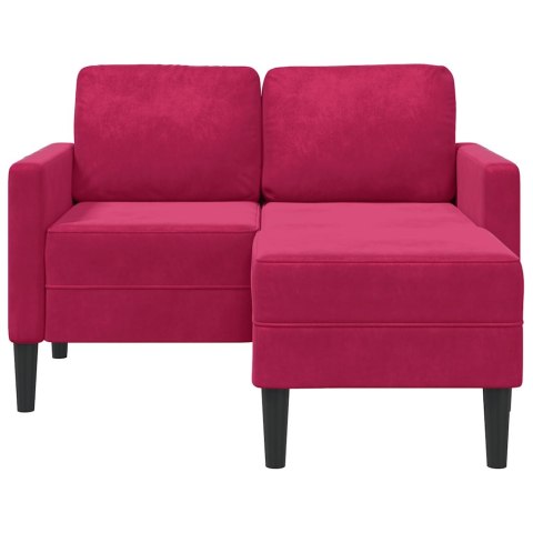 VidaXL Sofa 2-osobowa z szezlongiem w kształcie litery L
