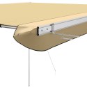 VidaXL Zadaszenie do kampera, 4 x 2,5 x 2,15 m, beżowe