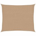 VidaXL Żagiel przeciwsłoneczny, 160 g/m², kolor taupe, 2,5x3 m, HDPE
